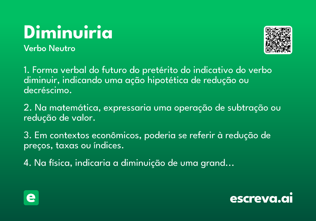 diminuiria