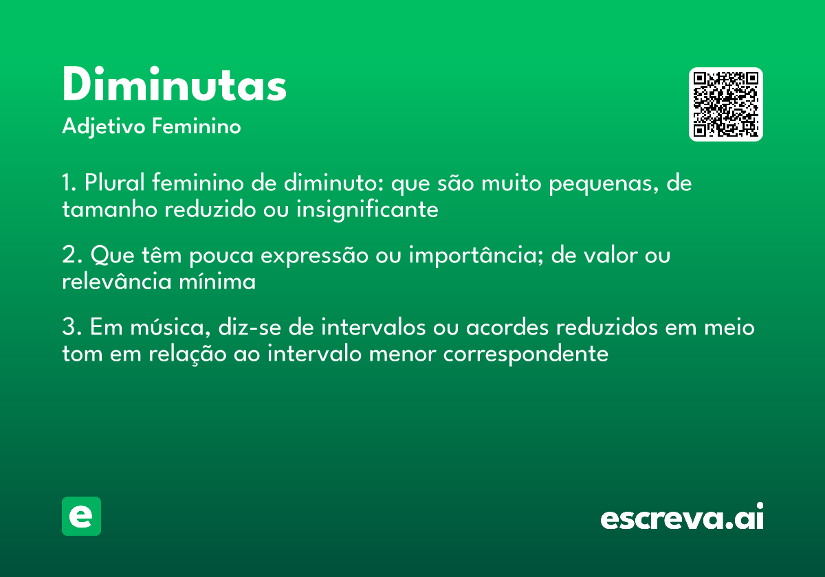 diminutas