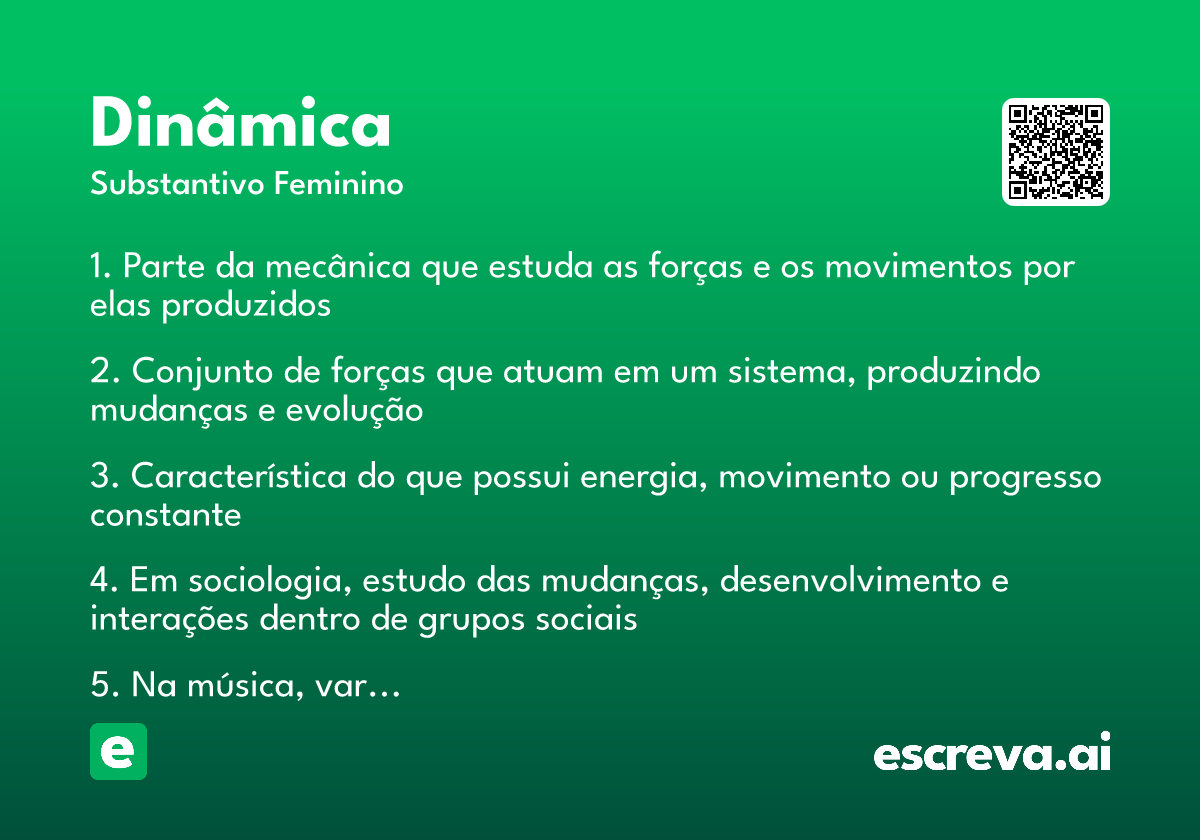 dinâmica