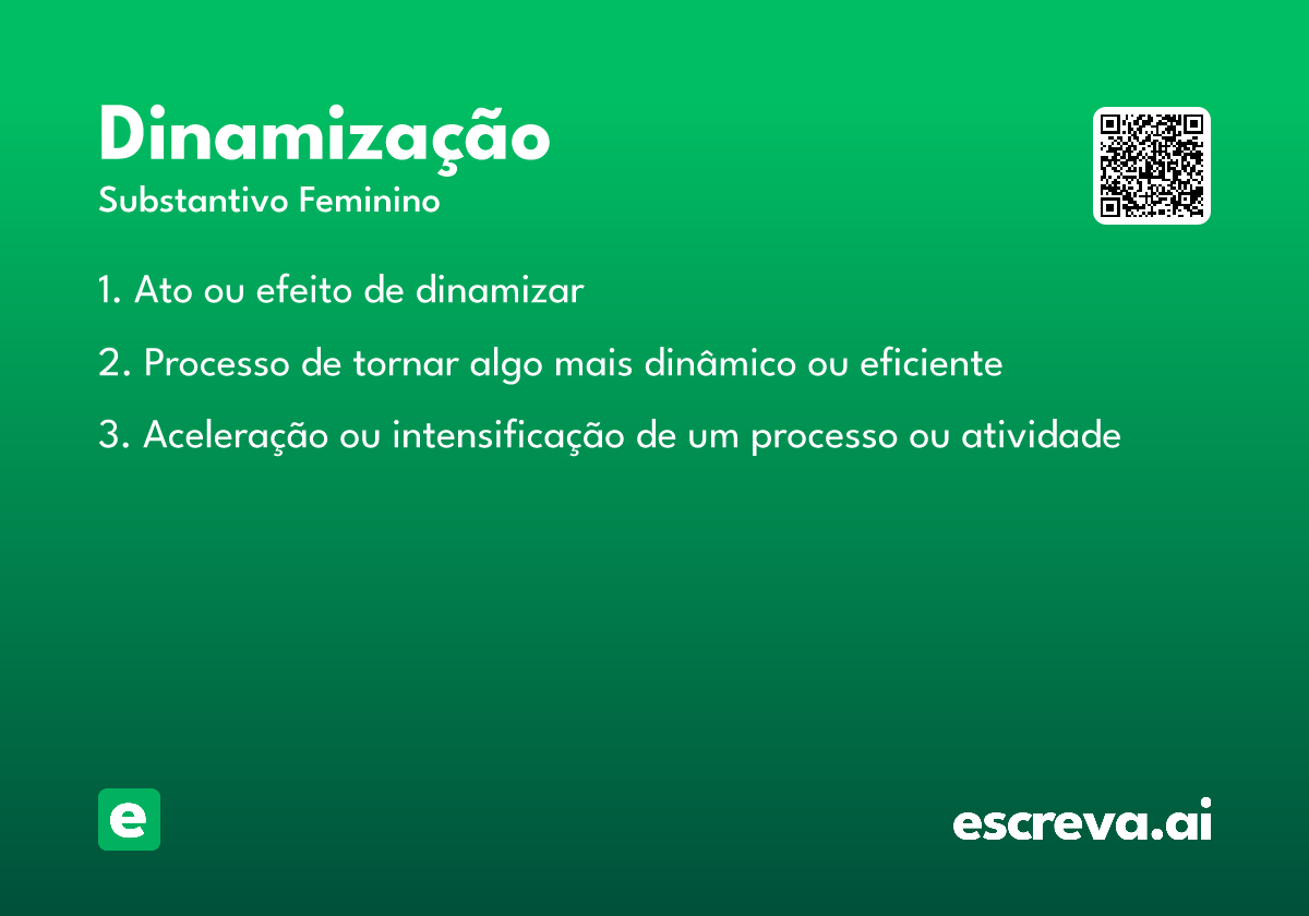 dinamização