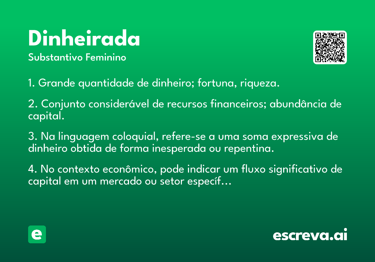 dinheirada
