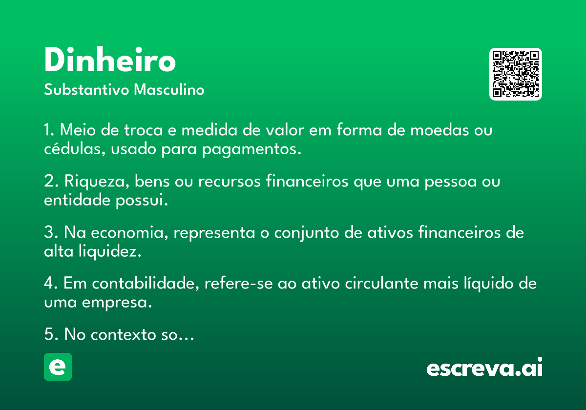 dinheiro