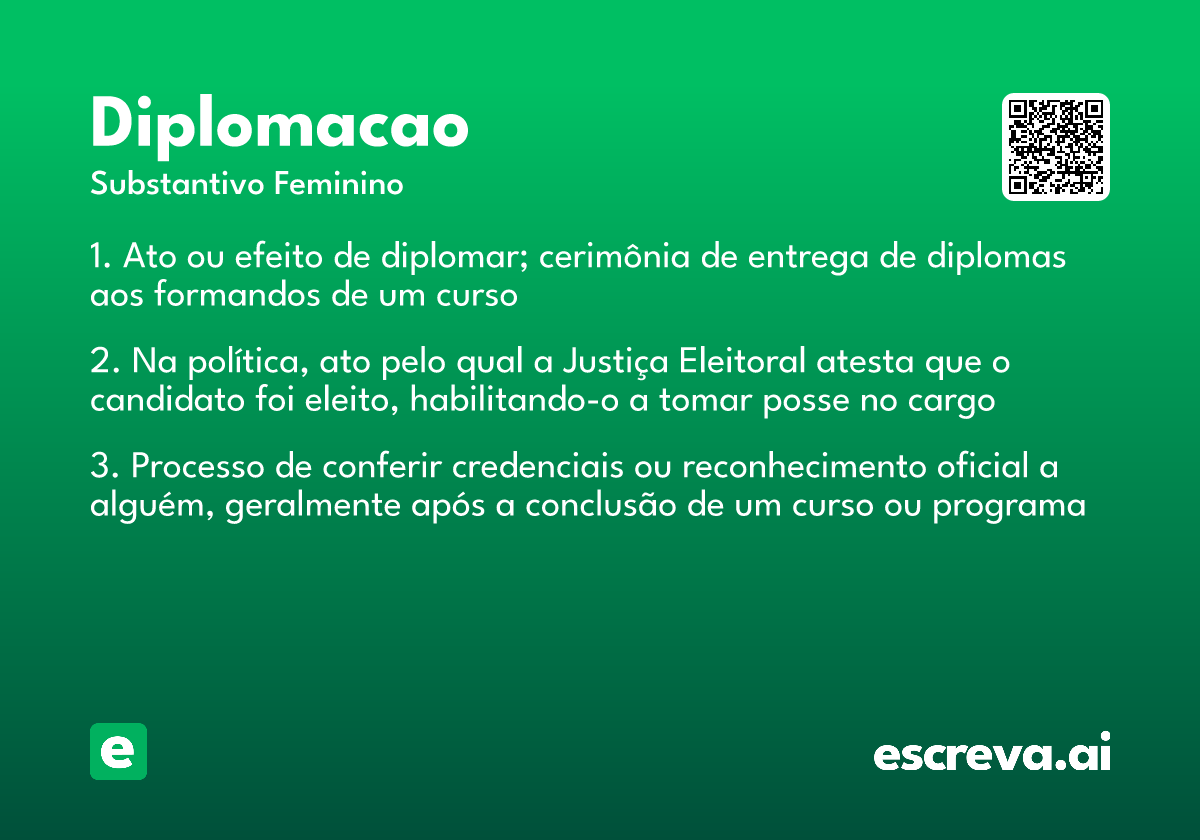 diplomacao