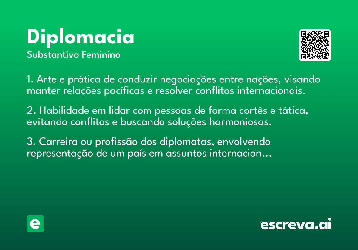 diplomacia