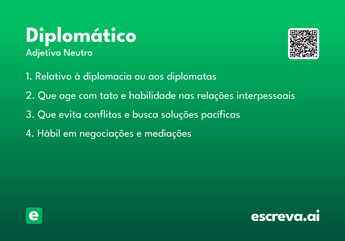 diplomático
