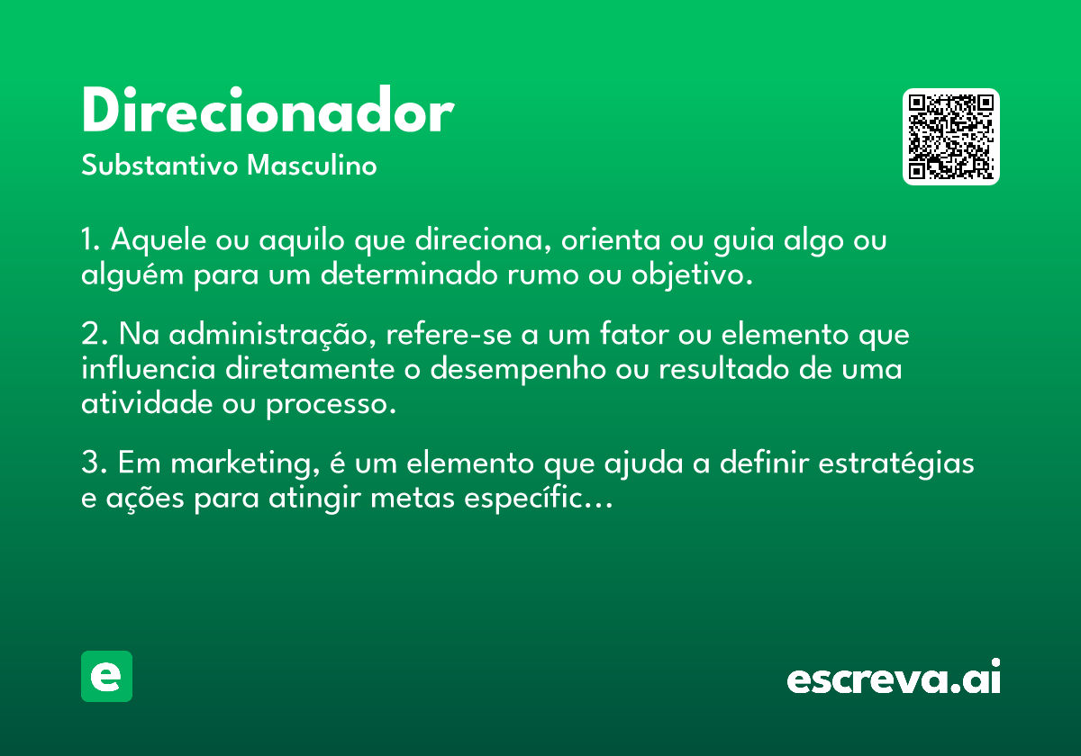 direcionador