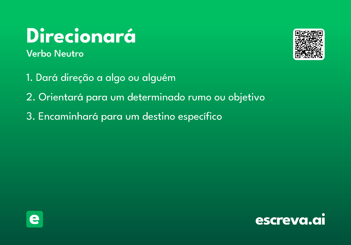 direcionará