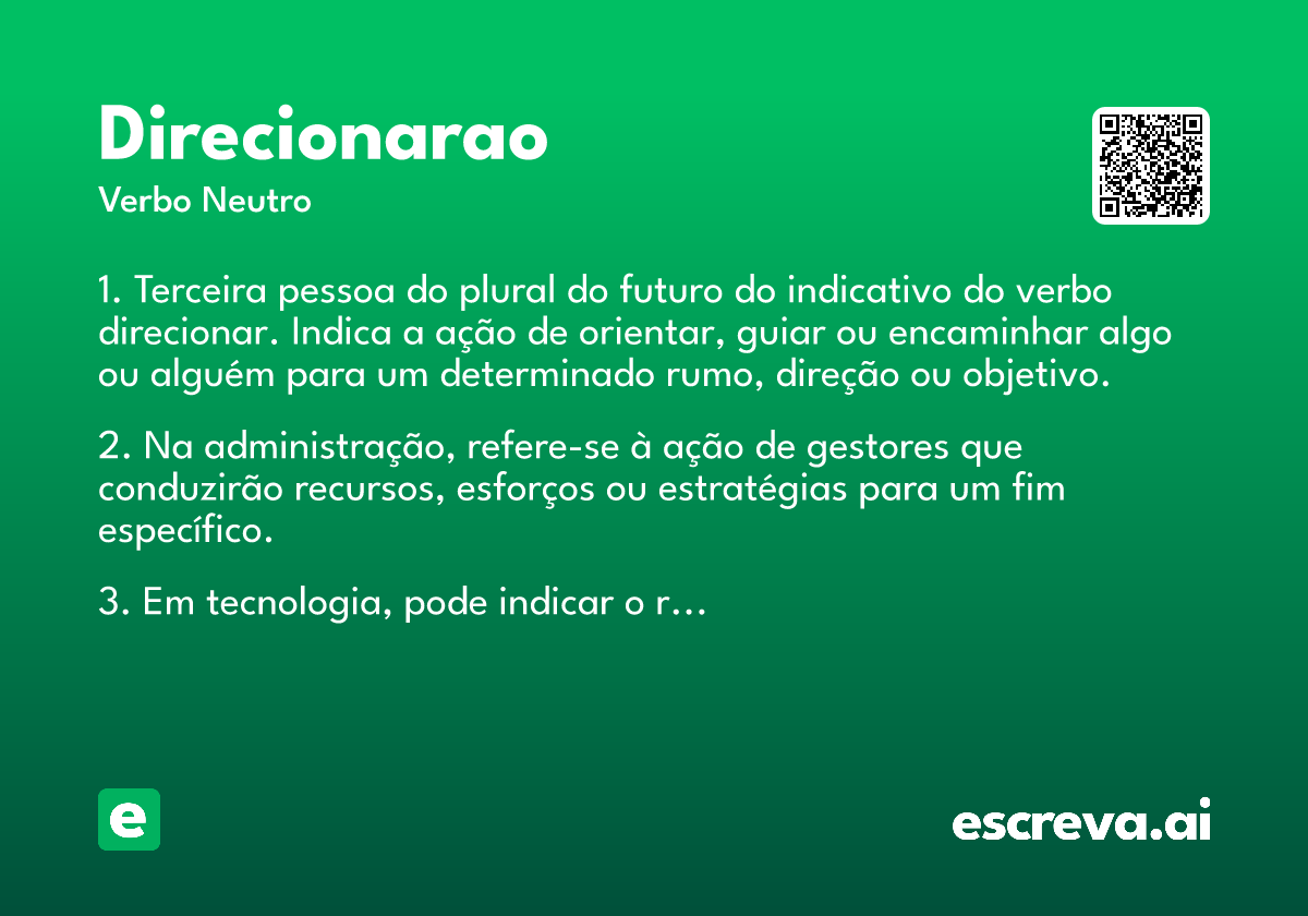 direcionarao