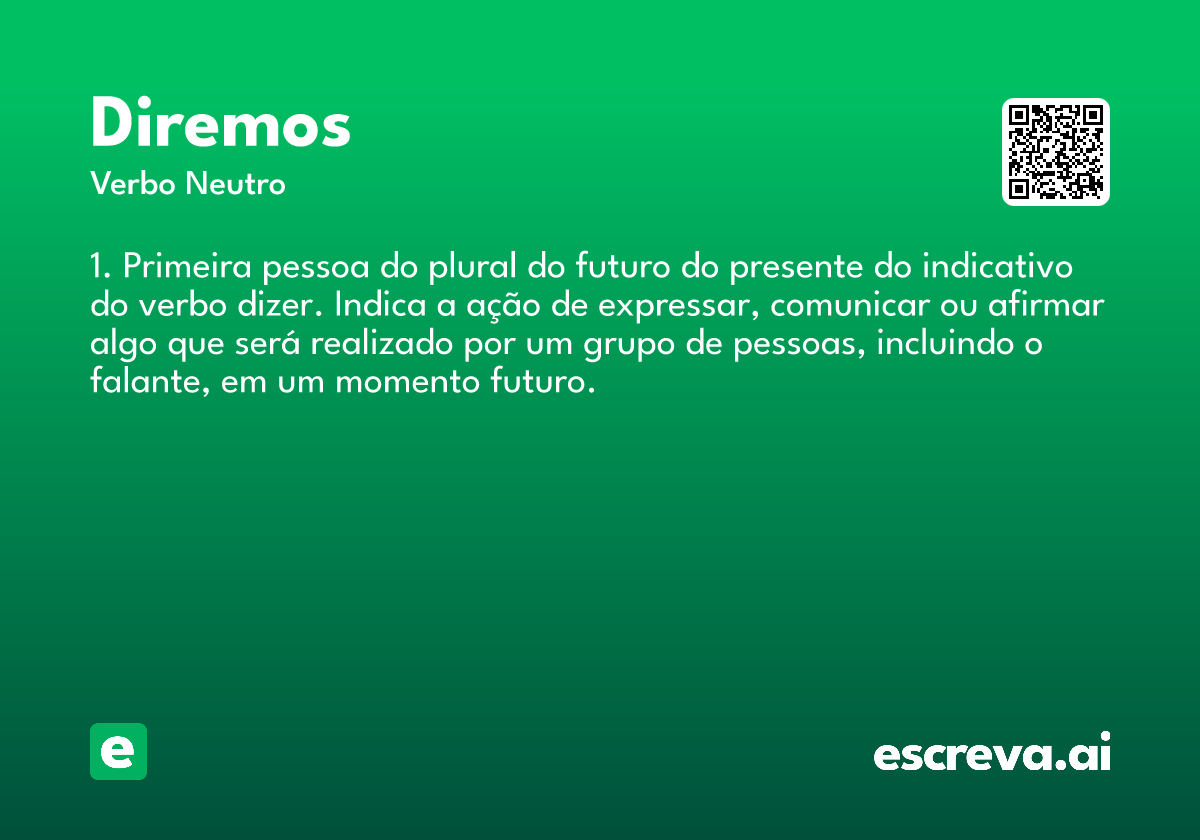 diremos