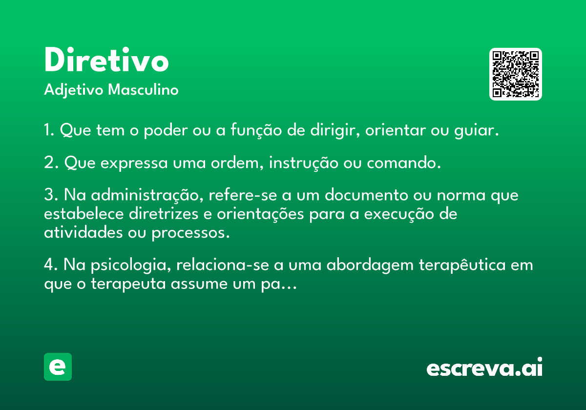 diretivo