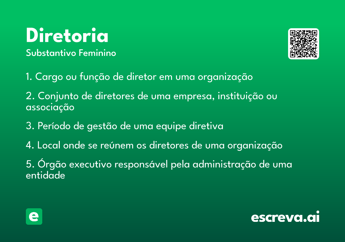 diretoria