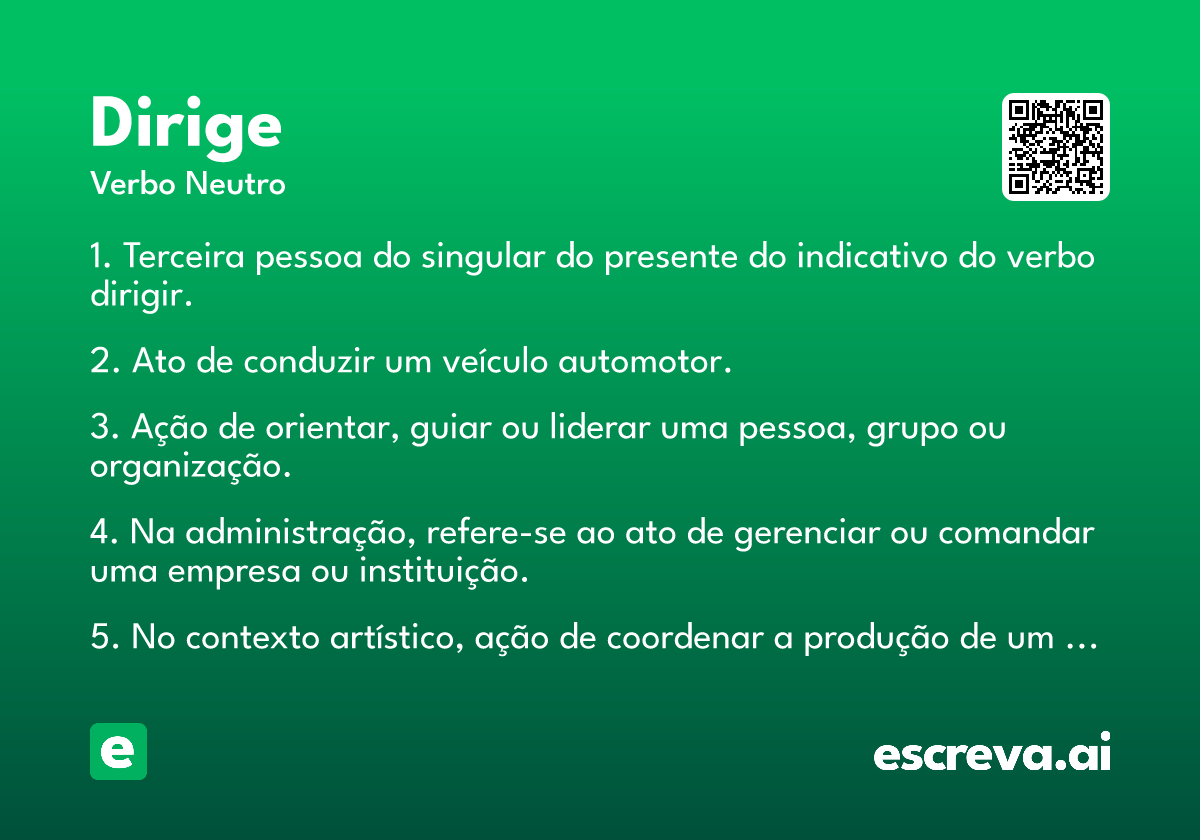 dirige
