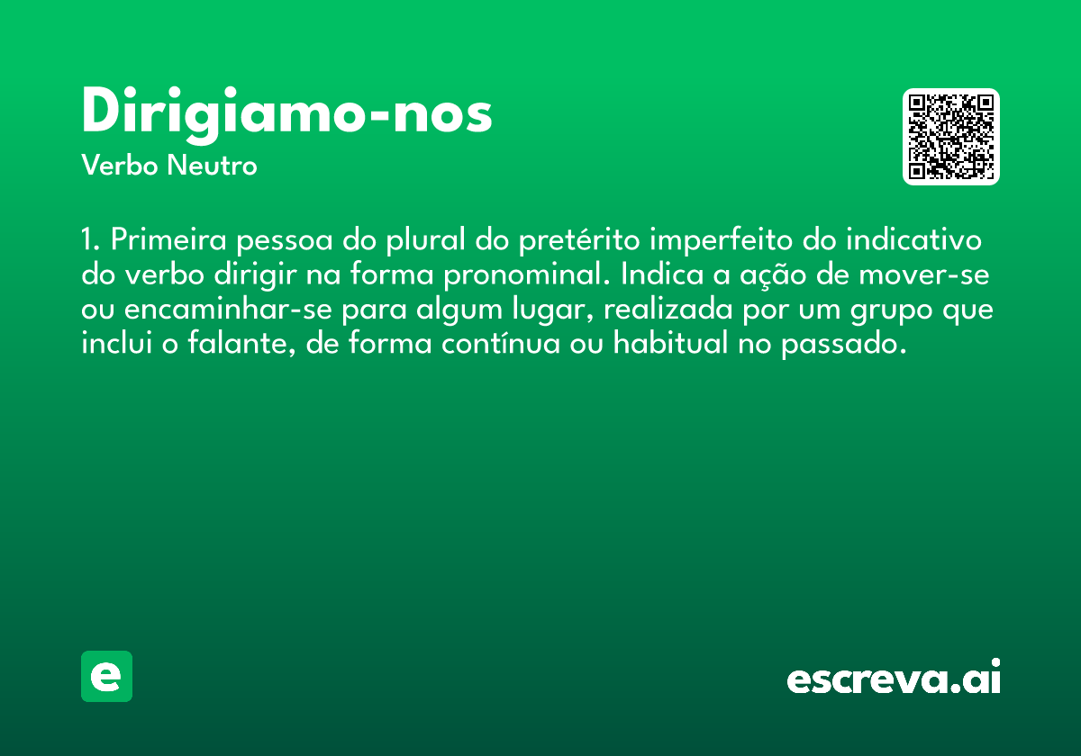 dirigiamo-nos
