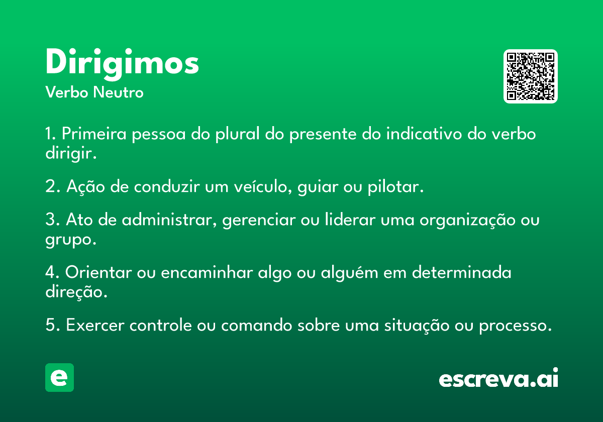 dirigimos