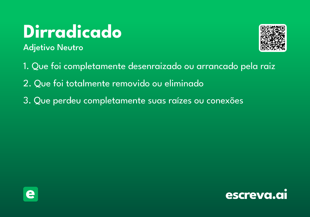dirradicado