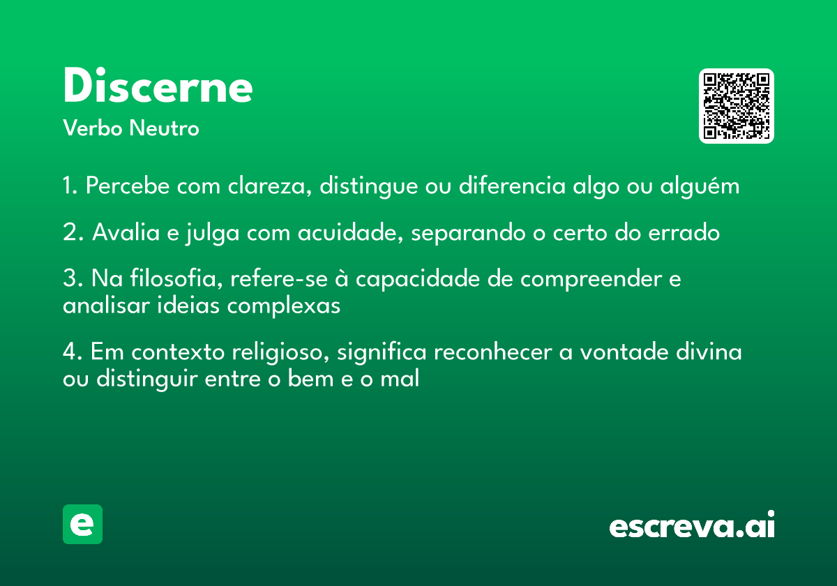 discerne