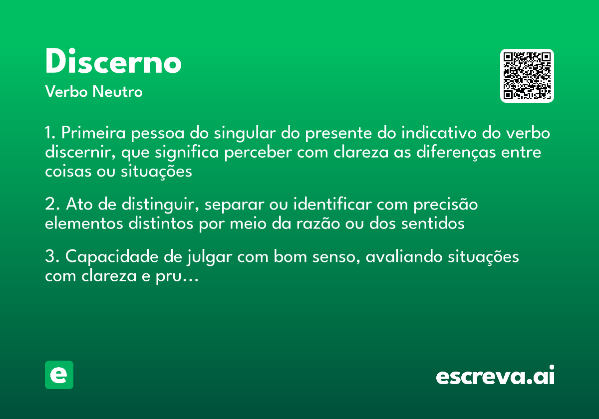 discerno