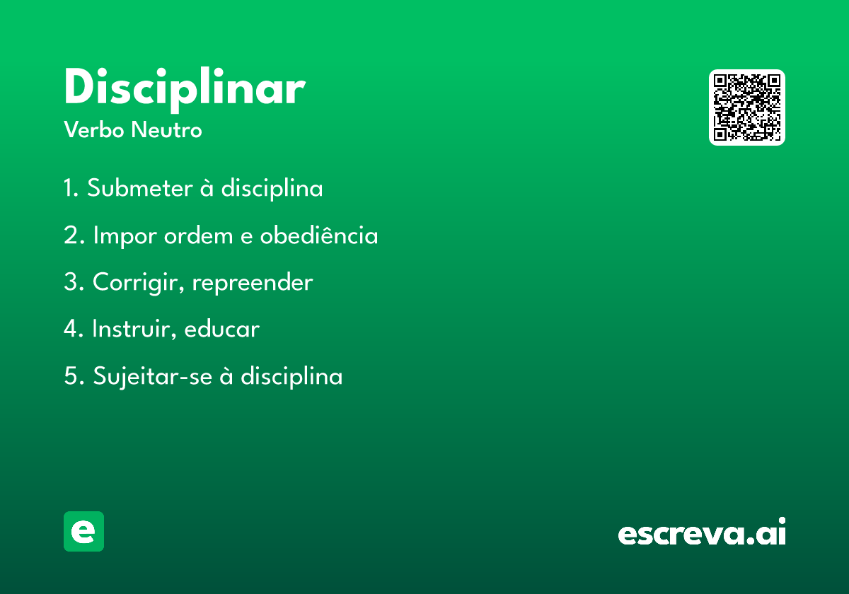 disciplinar