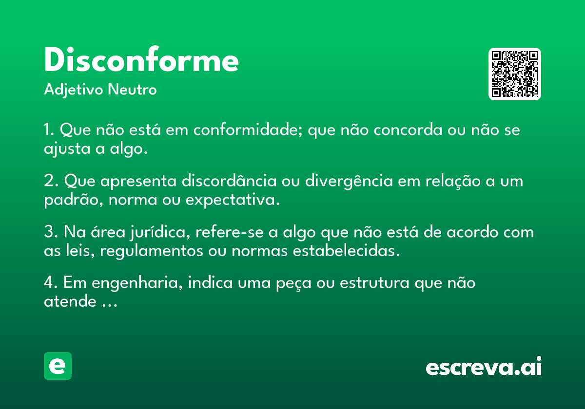 disconforme