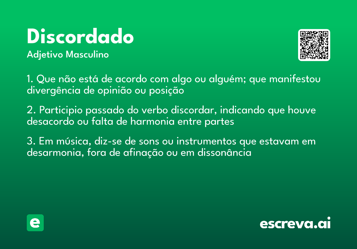 discordado