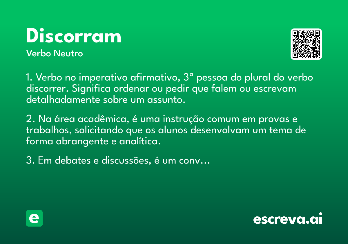 discorram