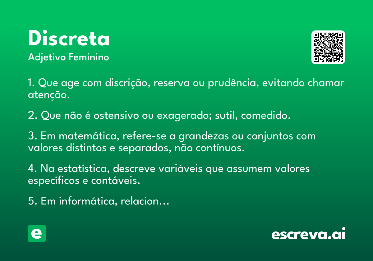 discreta