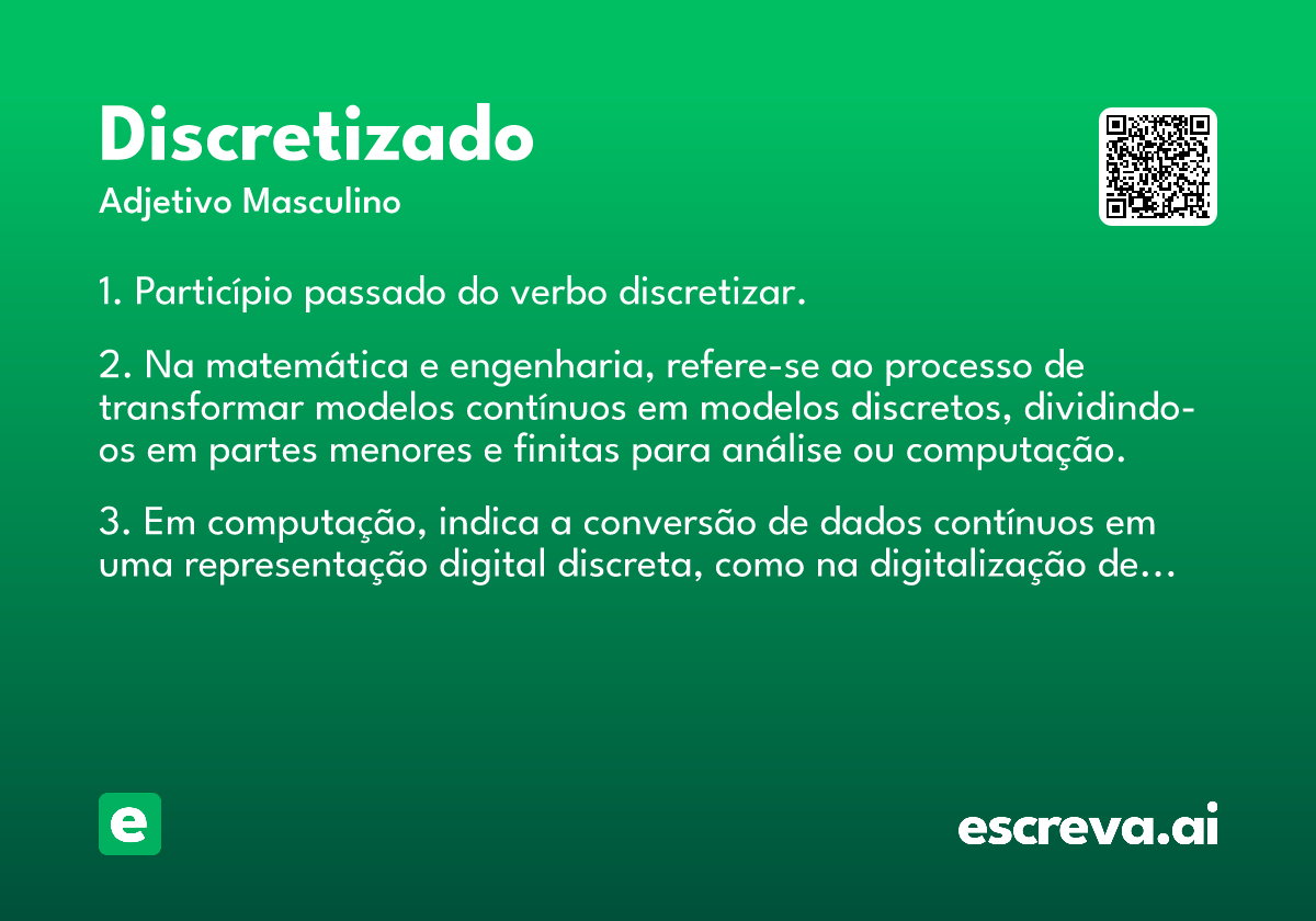 discretizado