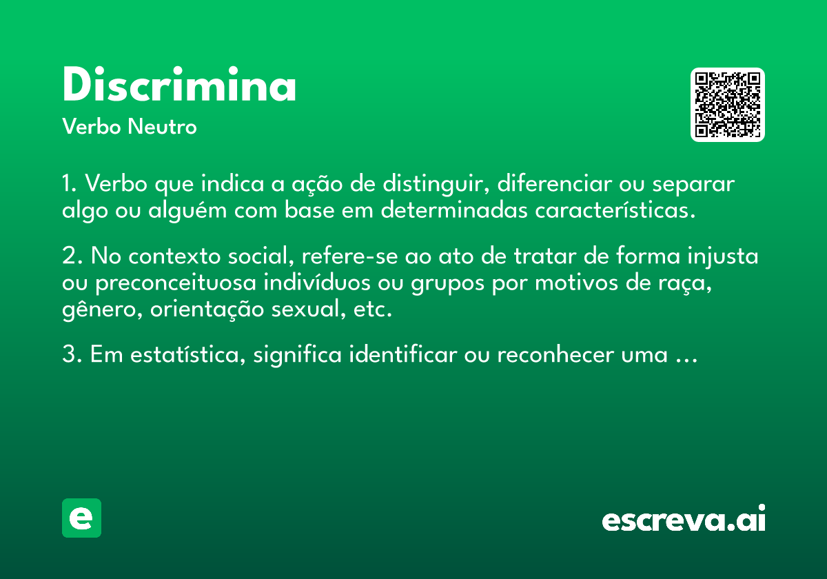 discrimina