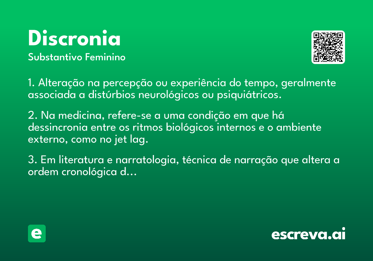 discronia