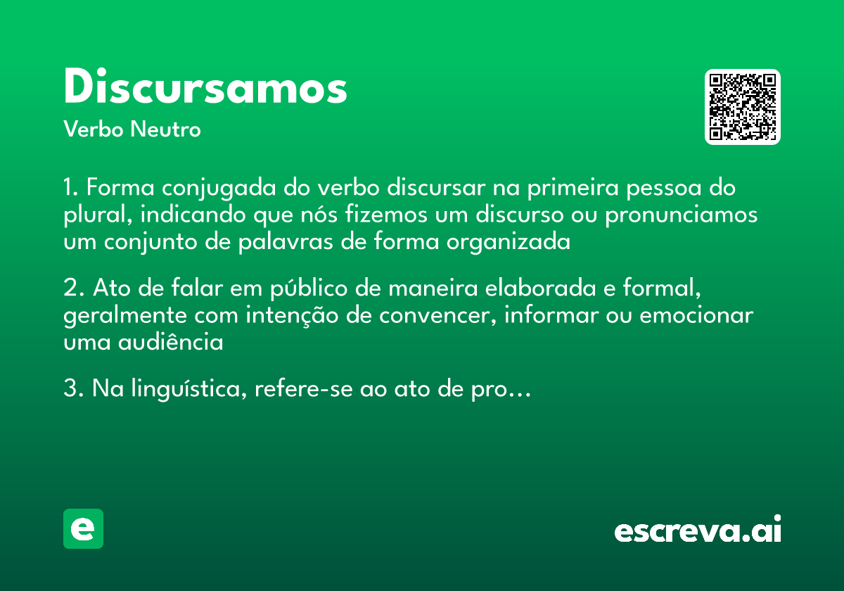 discursamos