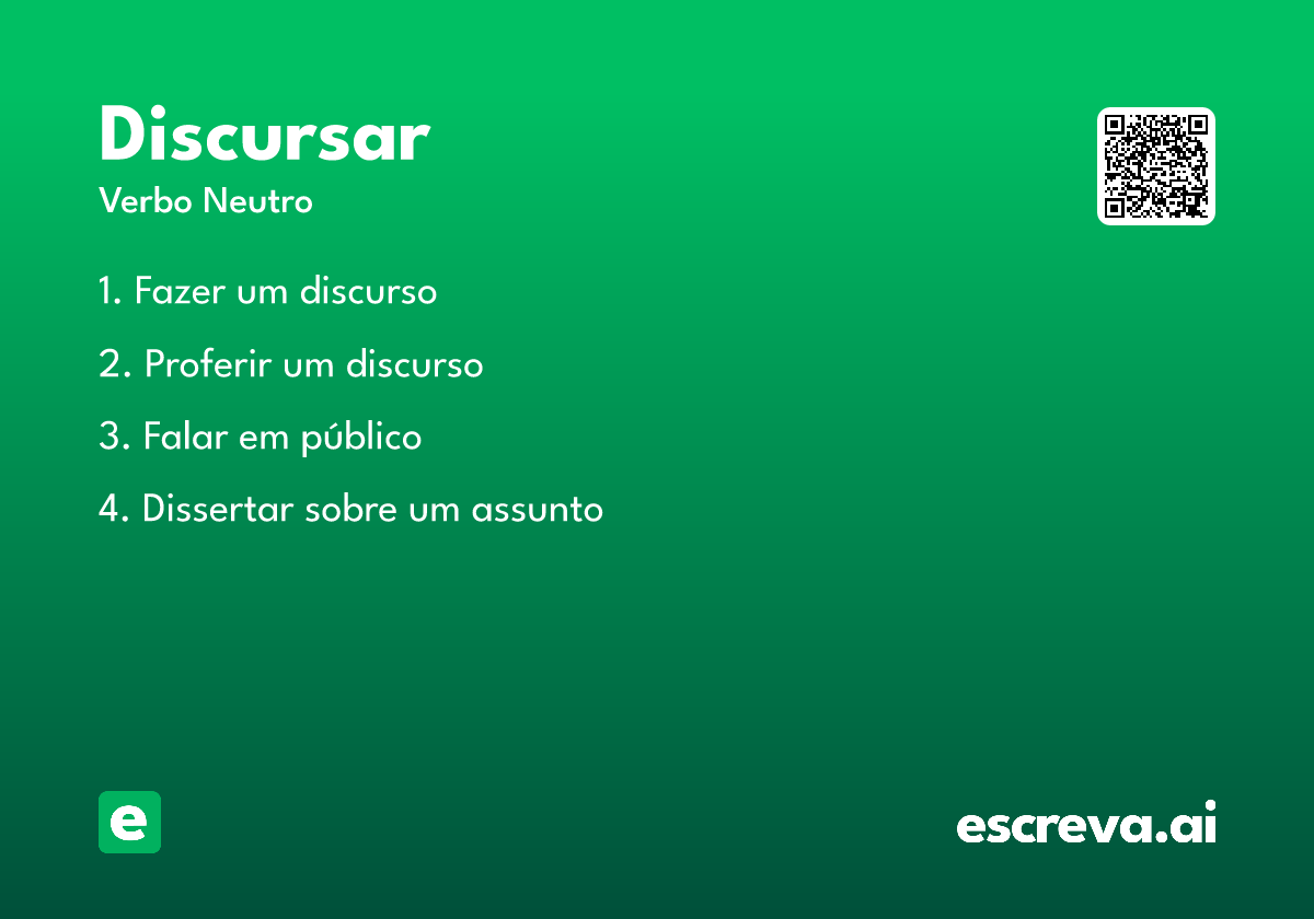 discursar