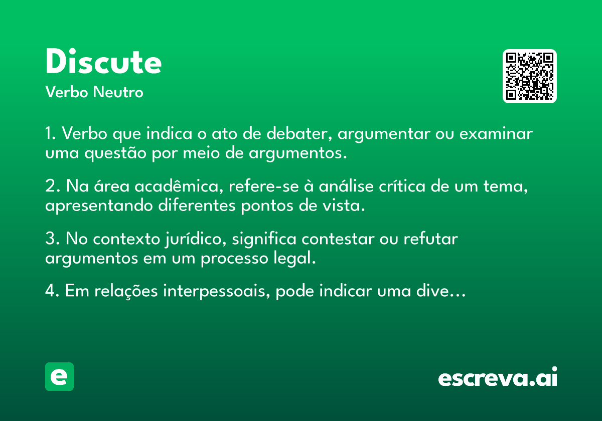 discute
