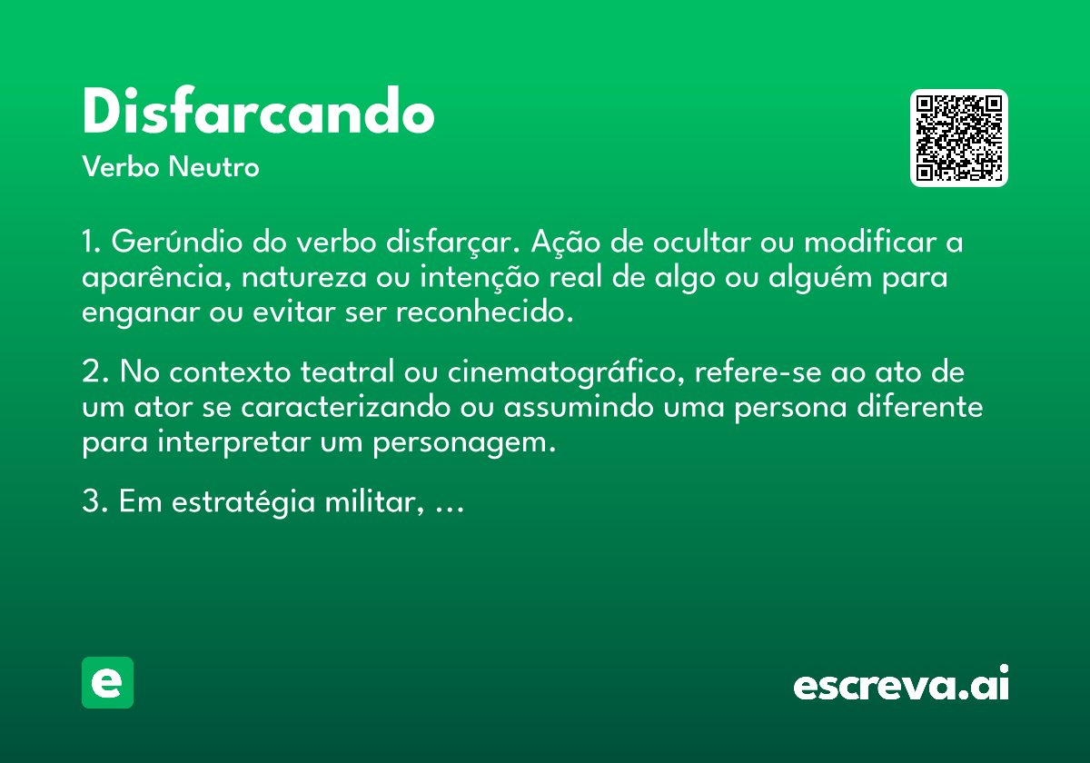 disfarcando