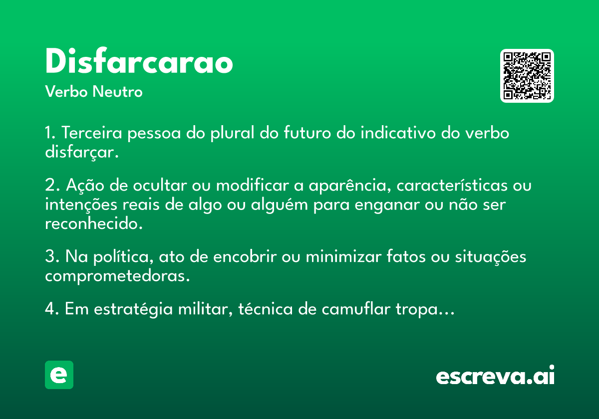 disfarcarao