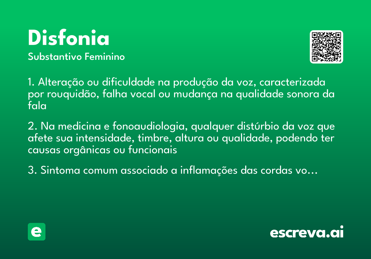 disfonia