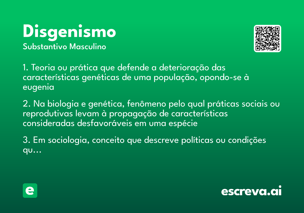 disgenismo