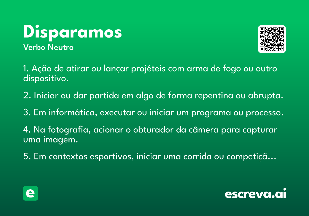 disparamos