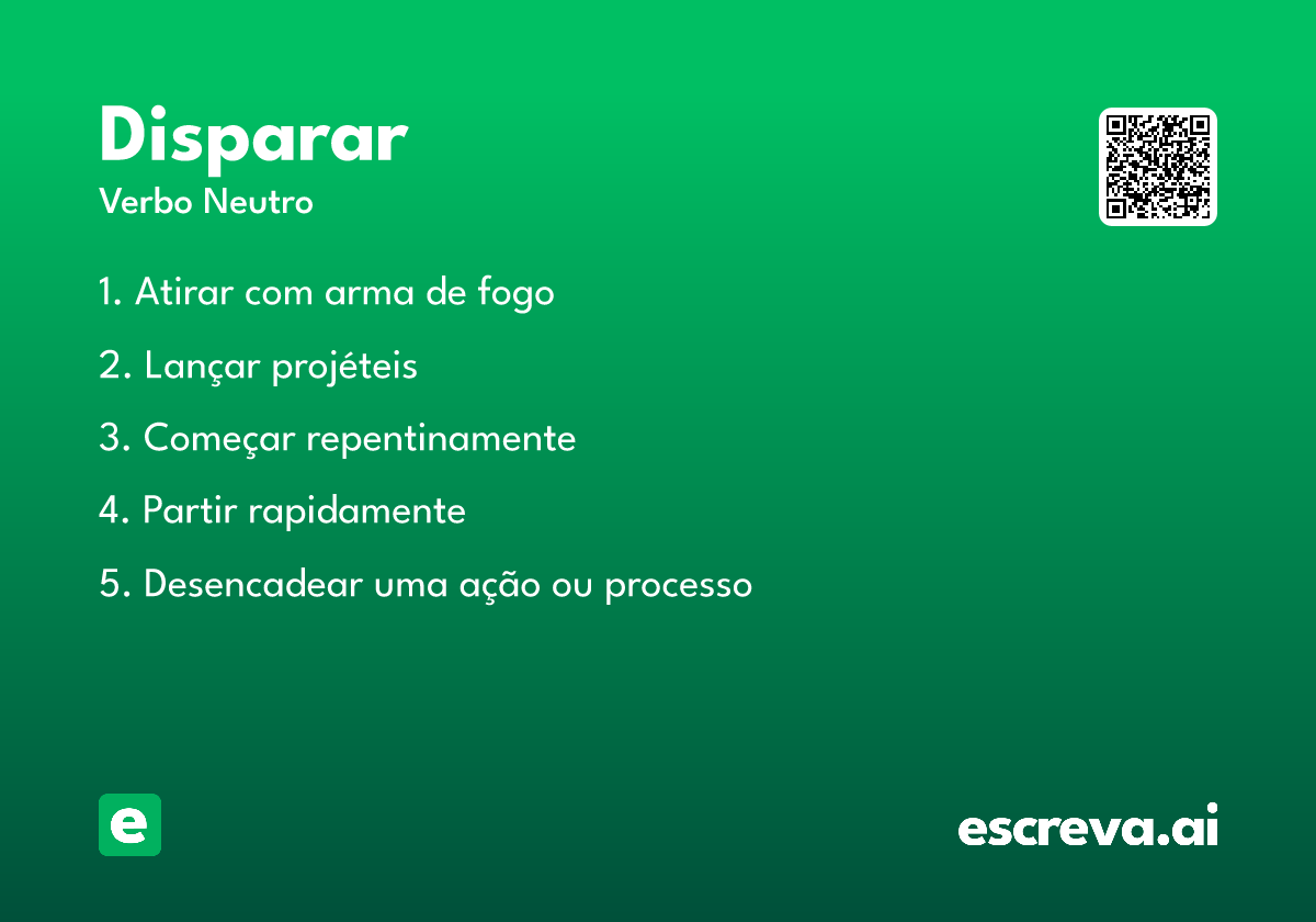 disparar