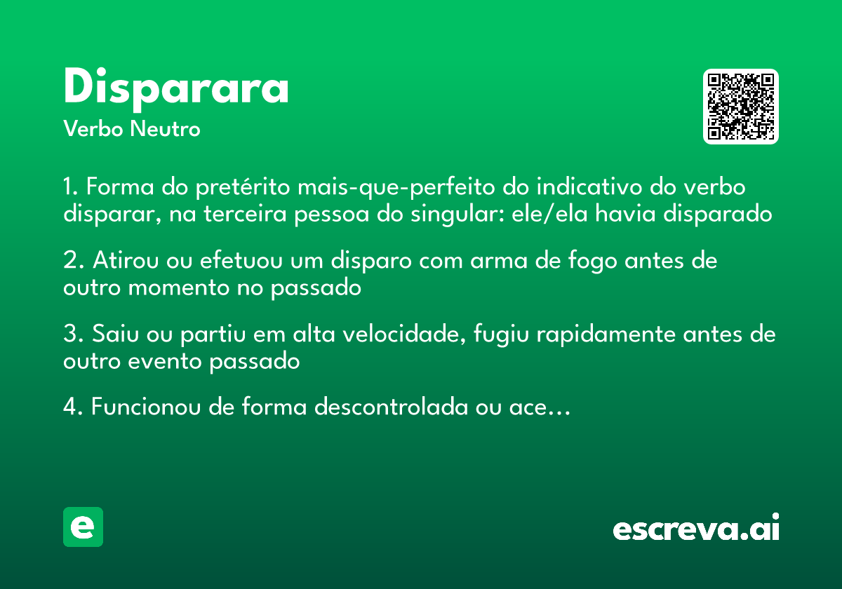disparara