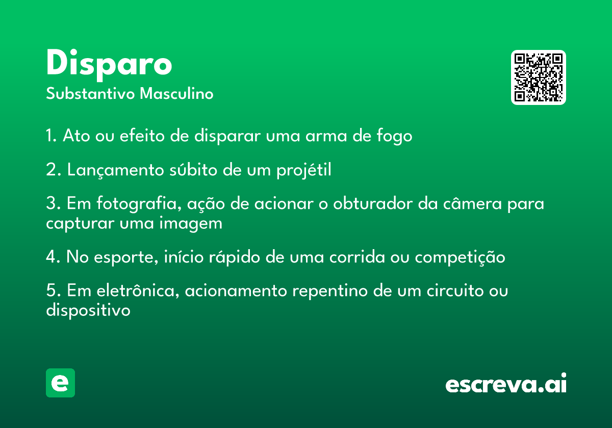 disparo