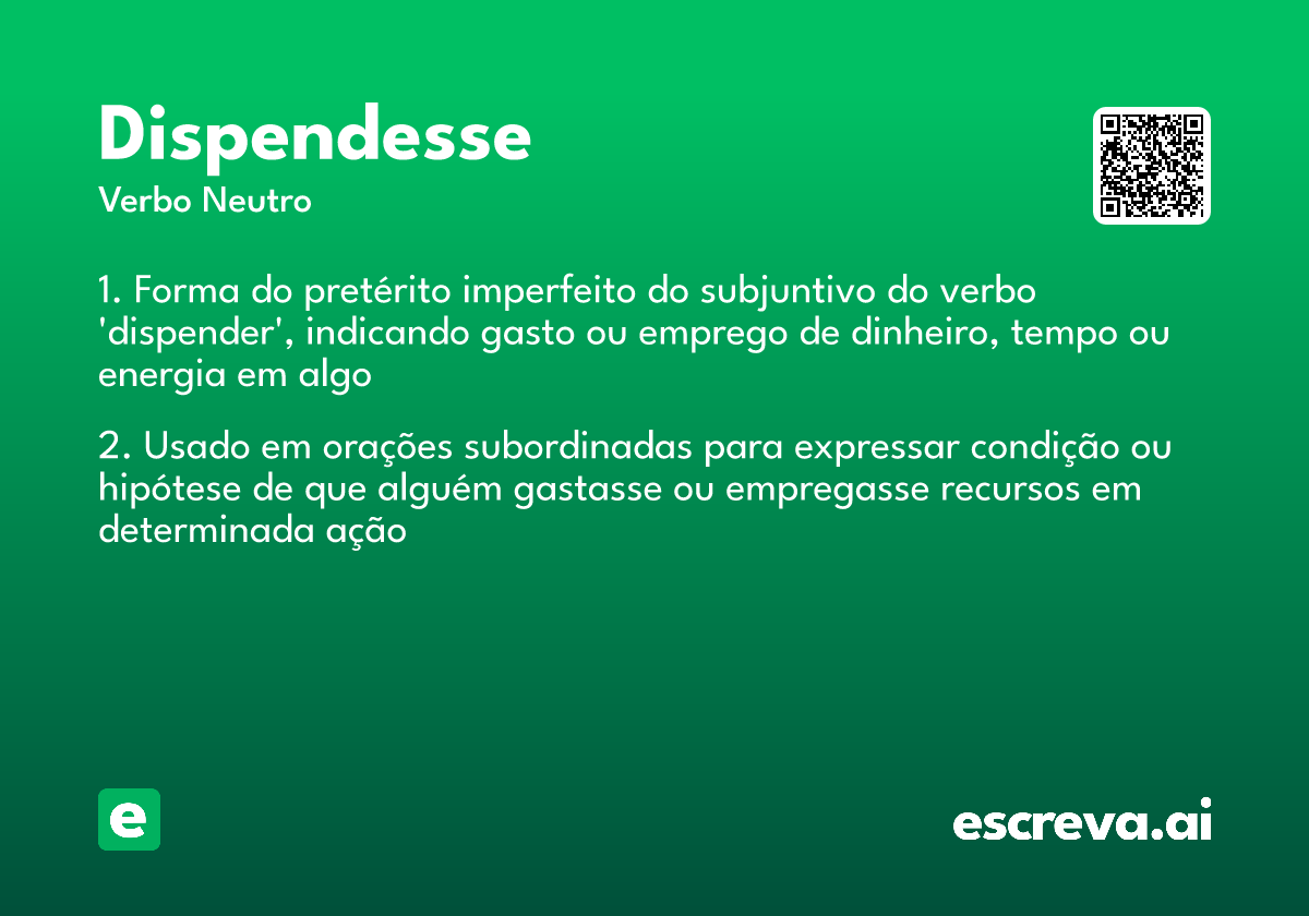 dispendesse