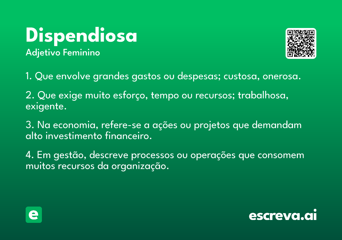 dispendiosa