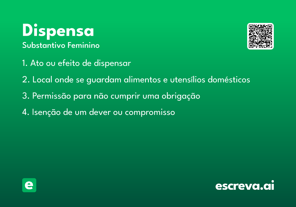 dispensa