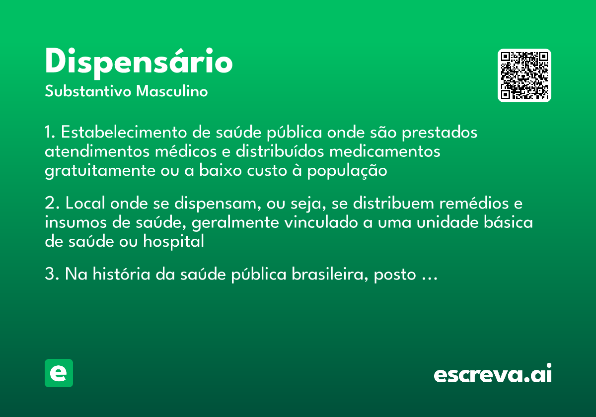 dispensário