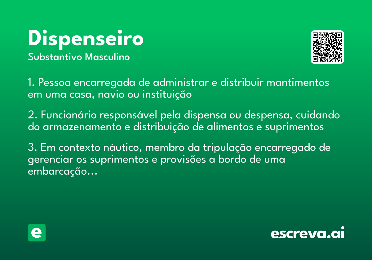 dispenseiro