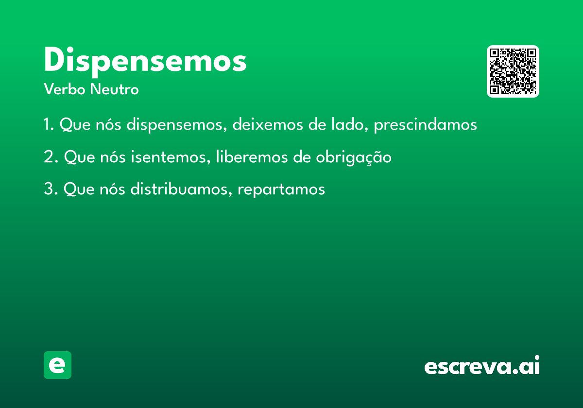 dispensemos