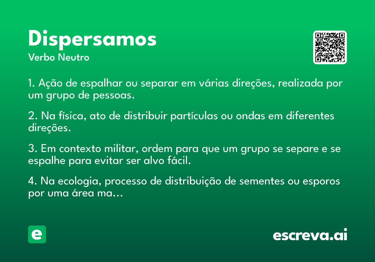 dispersamos