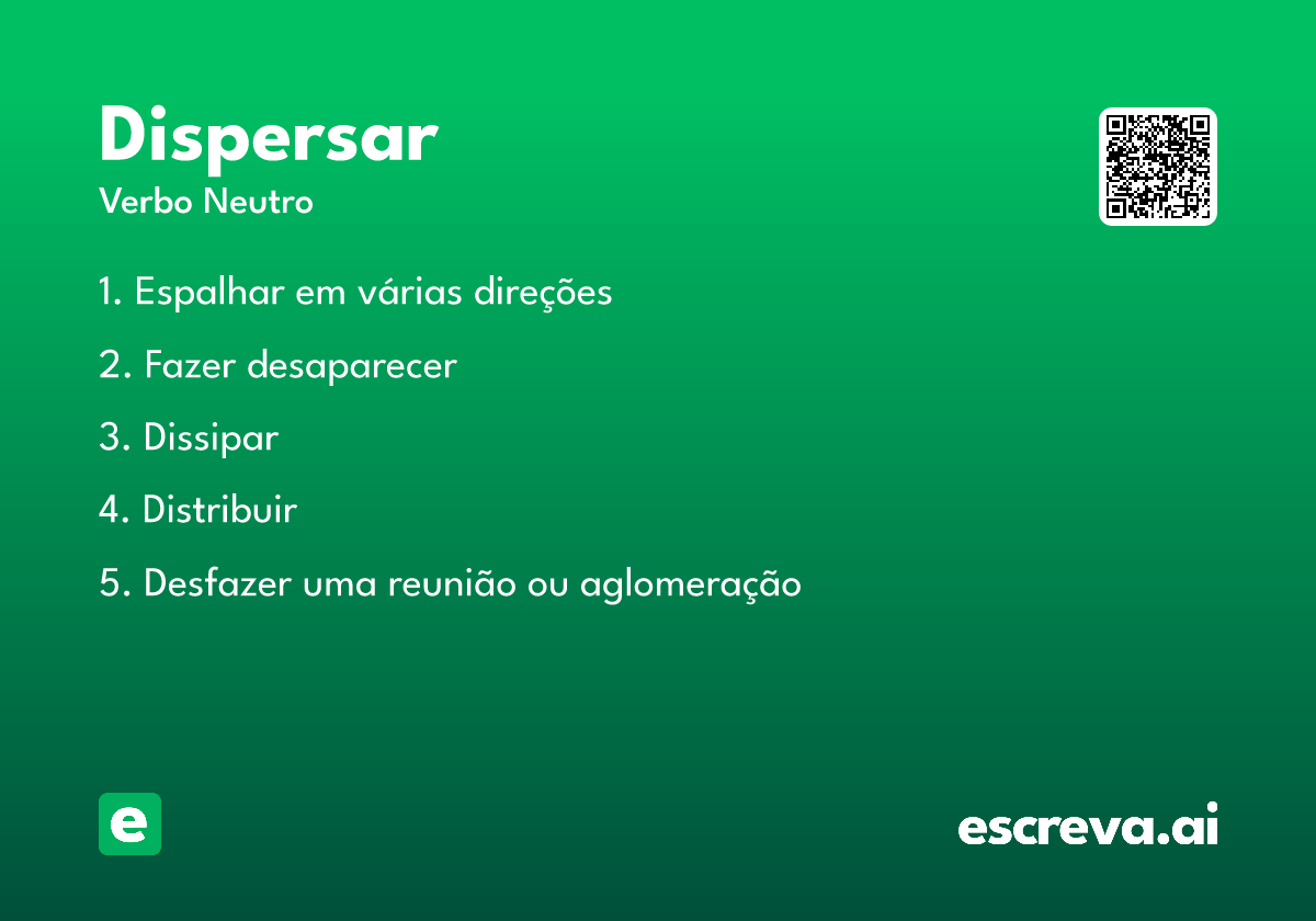 dispersar