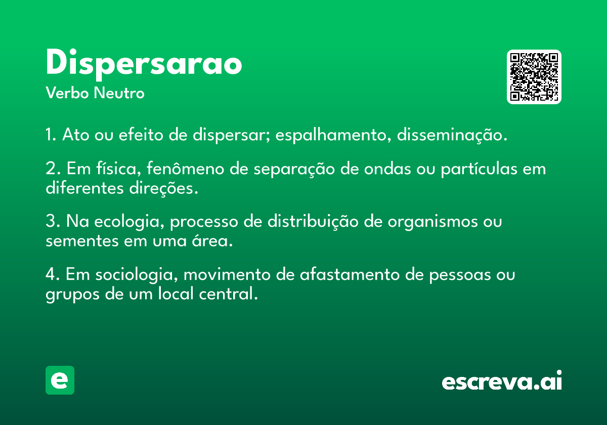 dispersarao