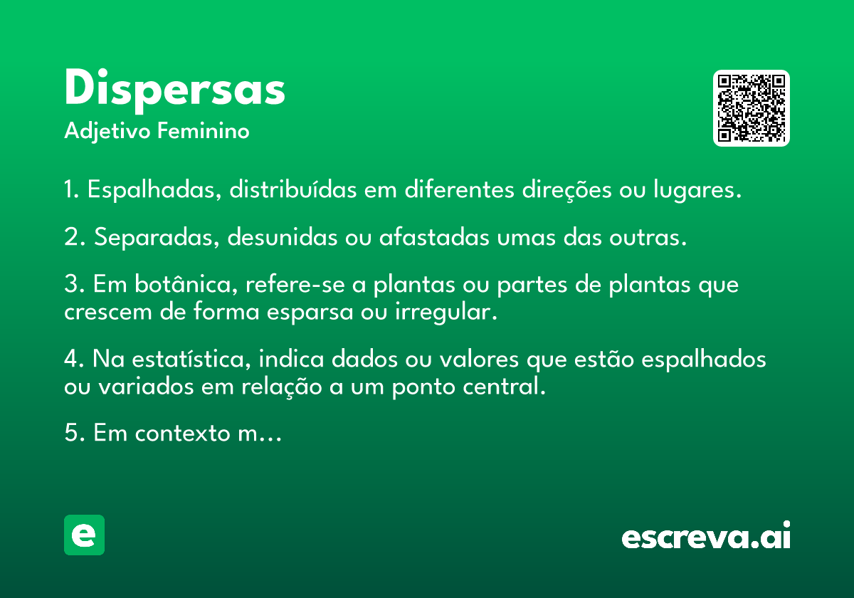 dispersas